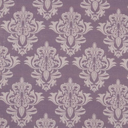 Phoebe Printed Medium-scale Damask Linen Custom Made Curtains - Curtains
