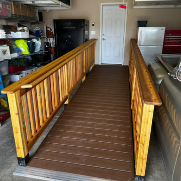 ADA Bathroom/Garage Retrofit and New Flooring