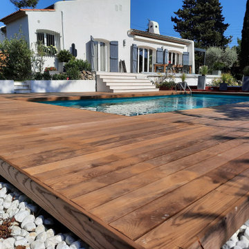 Le contour de piscine essence Thermory®