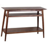 Porter Designs Portola Solid Acacia Wood Console Table - Brown