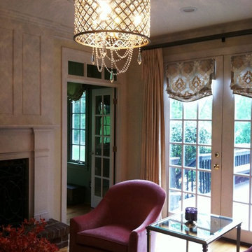 Kingsport Client - After - Occassional Chairs, Side Table, Window Treatments, Ch