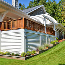 2nd floor deck railing