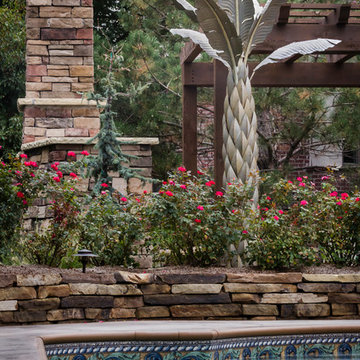 Decorative Desert Art & Tiki Torches