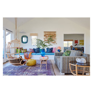 Martha's Vineyard Beach House - Eclectic - Living Room - Nashville - by ...