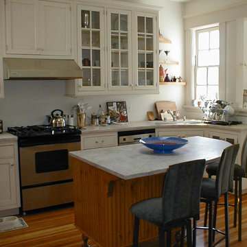 Kitchen with Columns