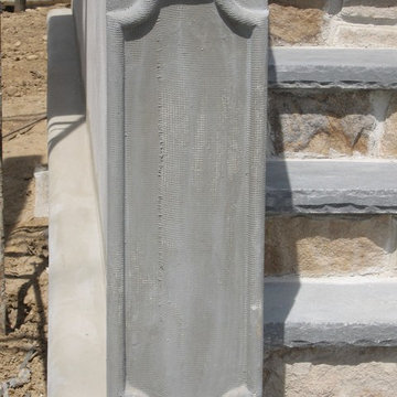 Stucco, veneer stone, brick and ArcusStone