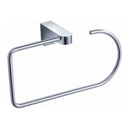 Fresca Generoso Towel Ring - Chrome FAC2362 - Towel Rings