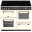 Richmond S1000EI 100 cm Electric Induction Range Cooker, Classic Cream