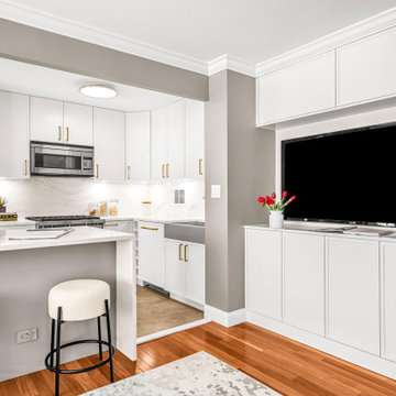 Upper East Side Kitchen & Bath Renovation – Modern Classic