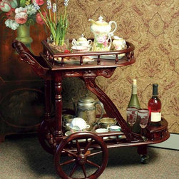 Mrs. Crumpet's Tea Cart - Bar Carts