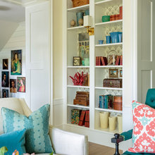 Bookcase trim for Built-in Look