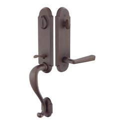 EmtekEmtek 451112 Remington Sandcast Bronze Tubular Entry Set - Products