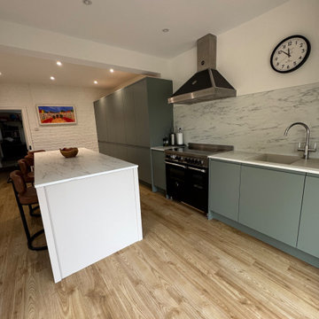Handleless Kitchen Worcestershire