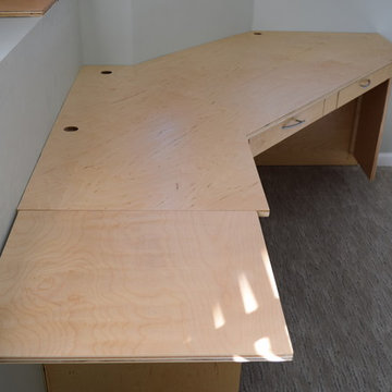 Home Office - Homage to F.L.W. flip top desk