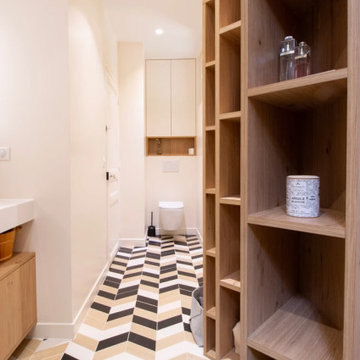 Salle d'eau sur-mesure et graphique