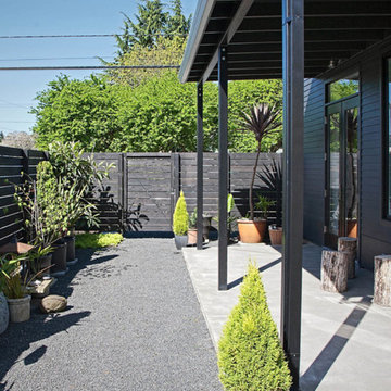 Modern gabled home
