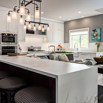 Maximizing seating along the island