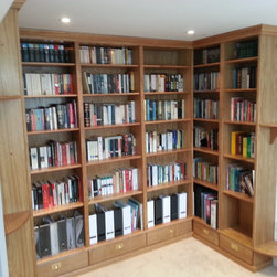 Library in solid English Oak - Products