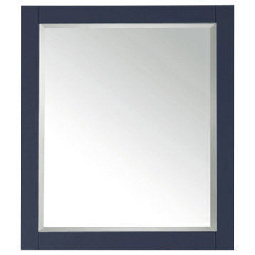 Avanity 14000-M28 14000 32" x 28" Framed Bathroom Mirror - Navy Blue