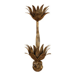 Tole Flora Sconce - Wall Sconces