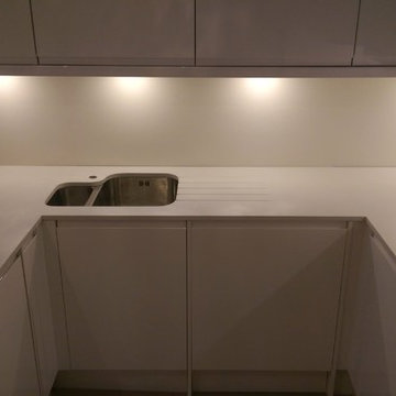 Parsons Green house in Cimstone Barents quartz 20mm