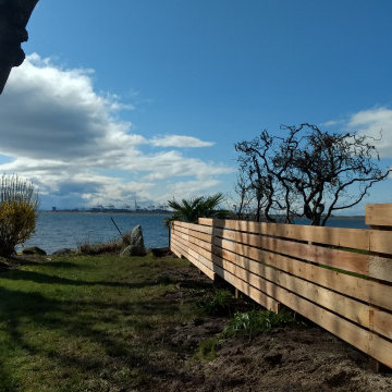 Waterfront Property - Cedar Fence