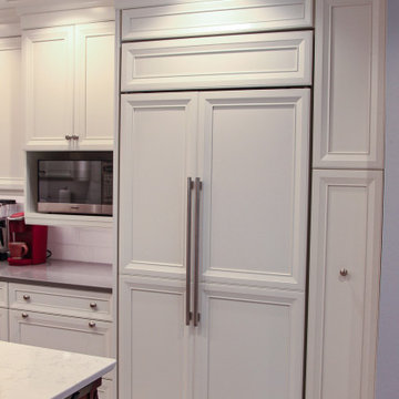 Sub-Zero Integrated Refrigerator Blends Beautifully