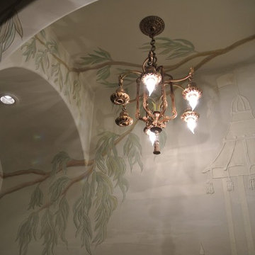 Chinoiserie Powder Bathroom