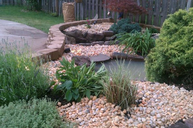 This is an example of a traditional landscaping in New York.