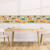 GB90270 Construction Zone Peel and Stick Wallpaper Border 10in Height x 15ft