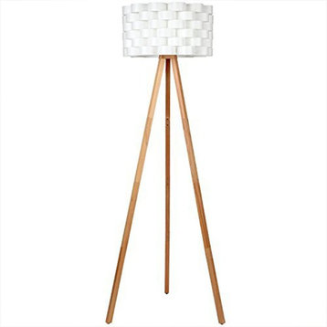 Brightech Bijou LED Tripod Floor Lamp Contemporary Design for Modern Living Room