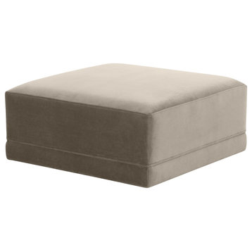 Willow Taupe Ottoman
