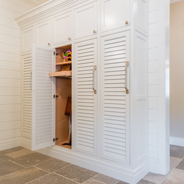 Catawba Island Lakefront Home Family Entrance Locker Room