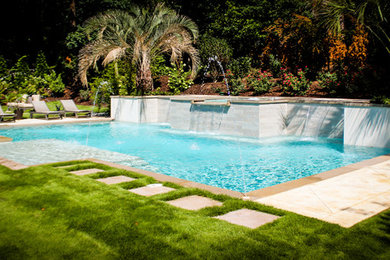 Inspiration for a pool remodel in Atlanta