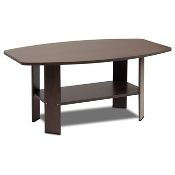 Amazing Simple Design Coffee Table, Dark Brown