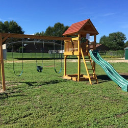 Jr. Tower 3 Position Sandbox Model Playset - Kids Playsets And Swing Sets