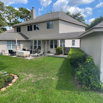Expanded outdoor living in Spring TX