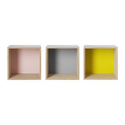 Stacked shelf system - Storage Boxes