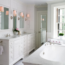 Double bathroom remodel