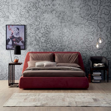 Dharma Modern Upholstered Bed by Tonin Casa