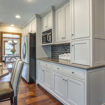 Showplace Lexington Oyster Gray with Espresso Maple