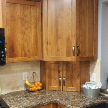 Rustic Hickory Kitchen
