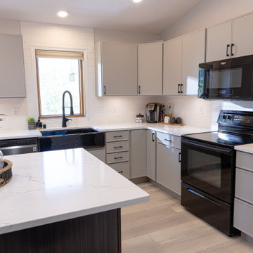 Kitchen Remodel Featuring the Timeless Kitchen Solvers Classic Collection