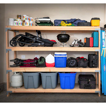 Building Strong: Garage Organization Workspace
