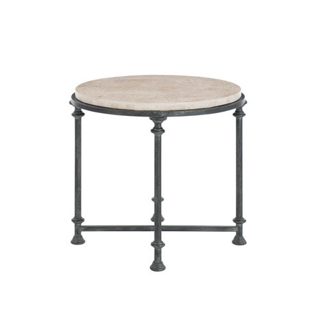 Bernhardt Galesbury Round Metal End Table