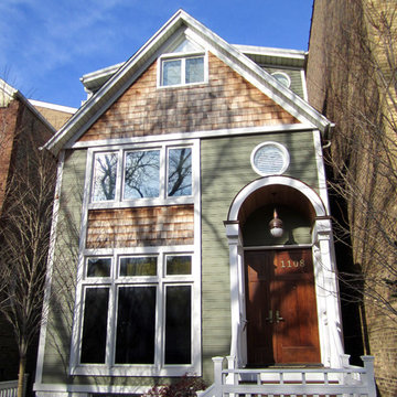 Modern/Contemporary Exterior Remodeled Home in Chicago, IL