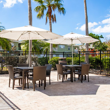 Mutiple Pool Fence Repalced at Condo Complex in Sarasota Florida