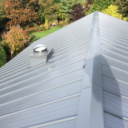 ASC 16" 26 Gauge Metal Roof - Slate Grey - Roofing And Gutters