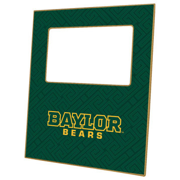 F3119-Baylor Bears on Green Fret Picture Frame