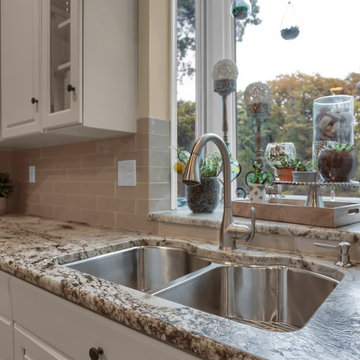 Leathered Blue Dunes Kitchen